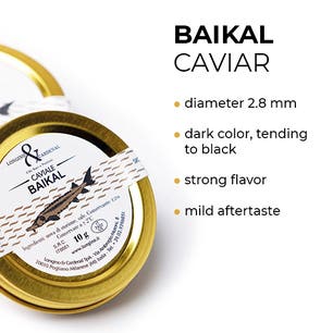 Baikal Caviar | 30gr CAVIALE LONGINO & CARDENAL -2